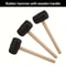 Rubber Mallet Hammer With Wooden Handle For Camping And DIY Tasks 0