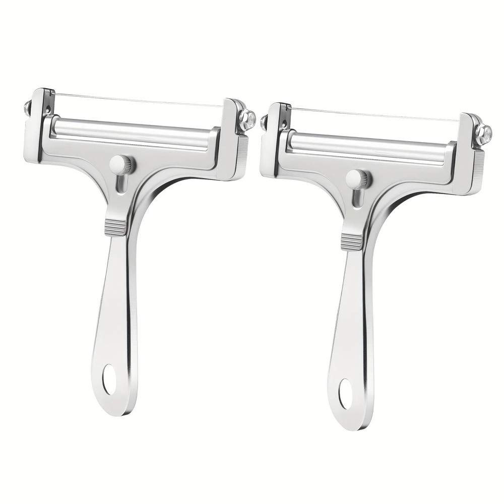 Adjustable Stainless Steel Cheese Slicer For Effortless Precision Cutting 5