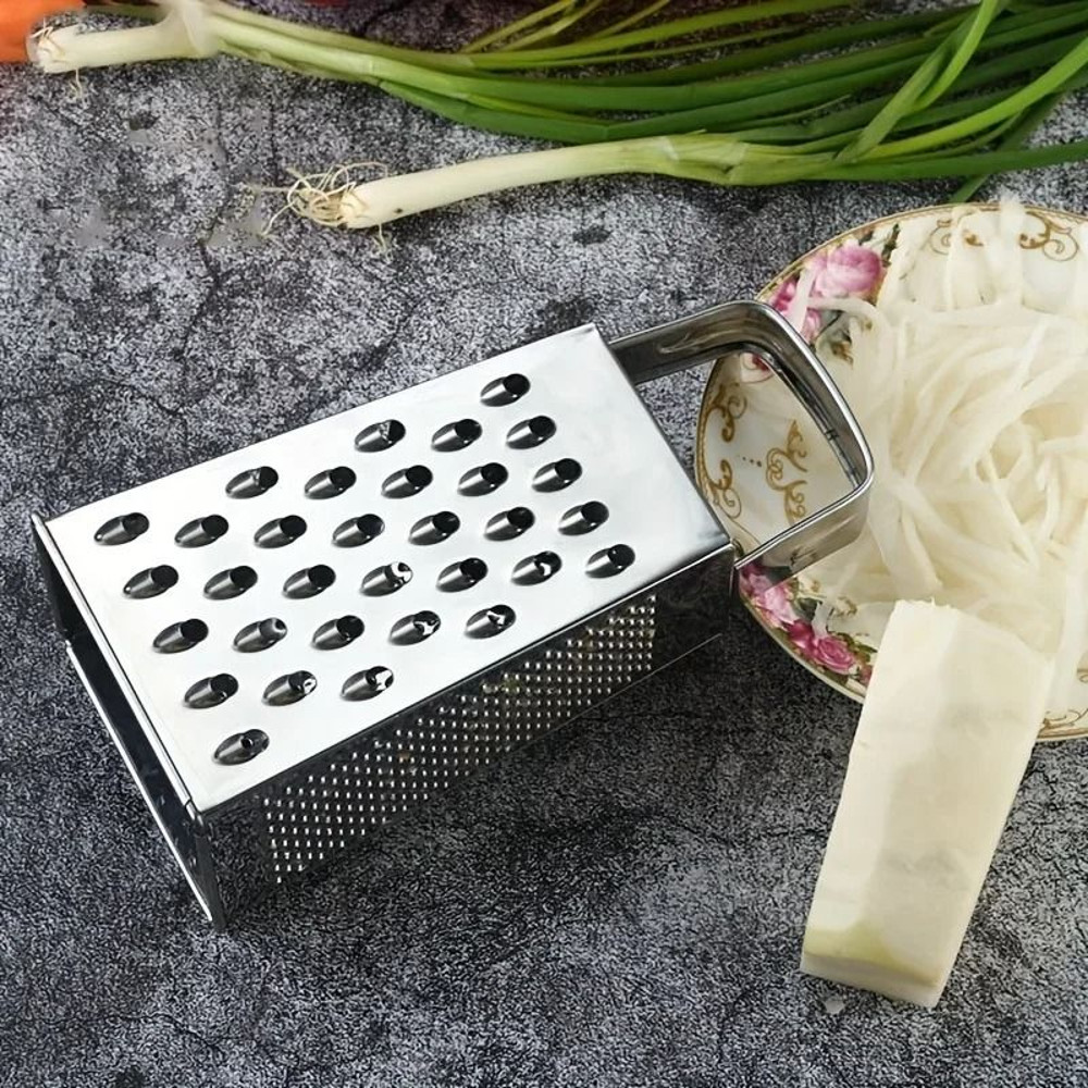FourSided Stainless Steel Box Grater For Kitchen And Cooking 4