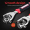 German Universal Wrench 52in1 MultiFunction Adjustable Socket Wrench With CrV Steel For Home And A 0