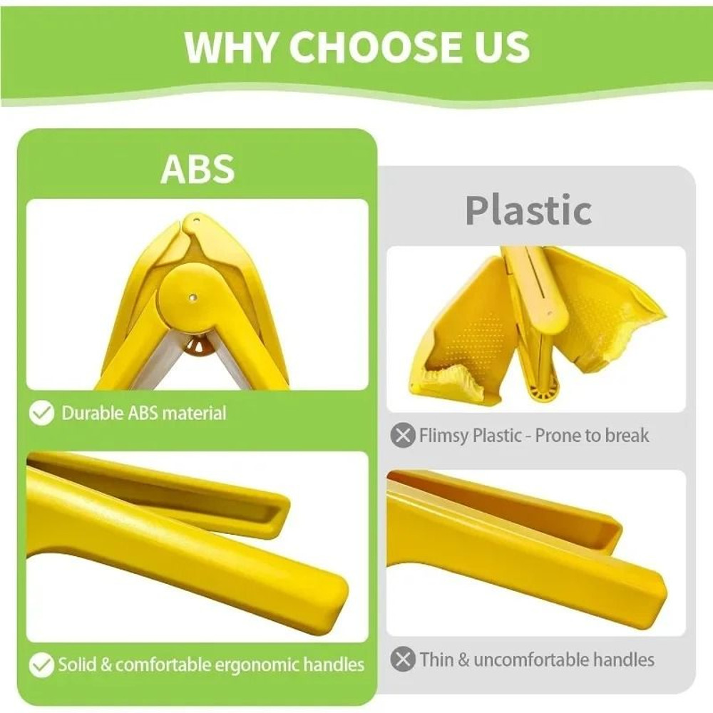 Max Juice Extraction Lemon Lime Squeezer EasytoUse Flat Citrus Press With Builtin Strainer 4