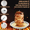 Al Pastor Vertical Barbecue Skewer Stand With Stainless Steel Tray 3