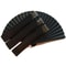 Elegant Black Folding Hand Fan For Weddings And Parties 2