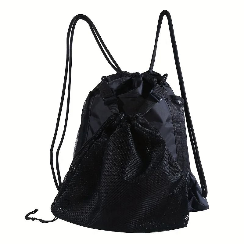 Portable Mesh Sports Ball Storage Backpack 1