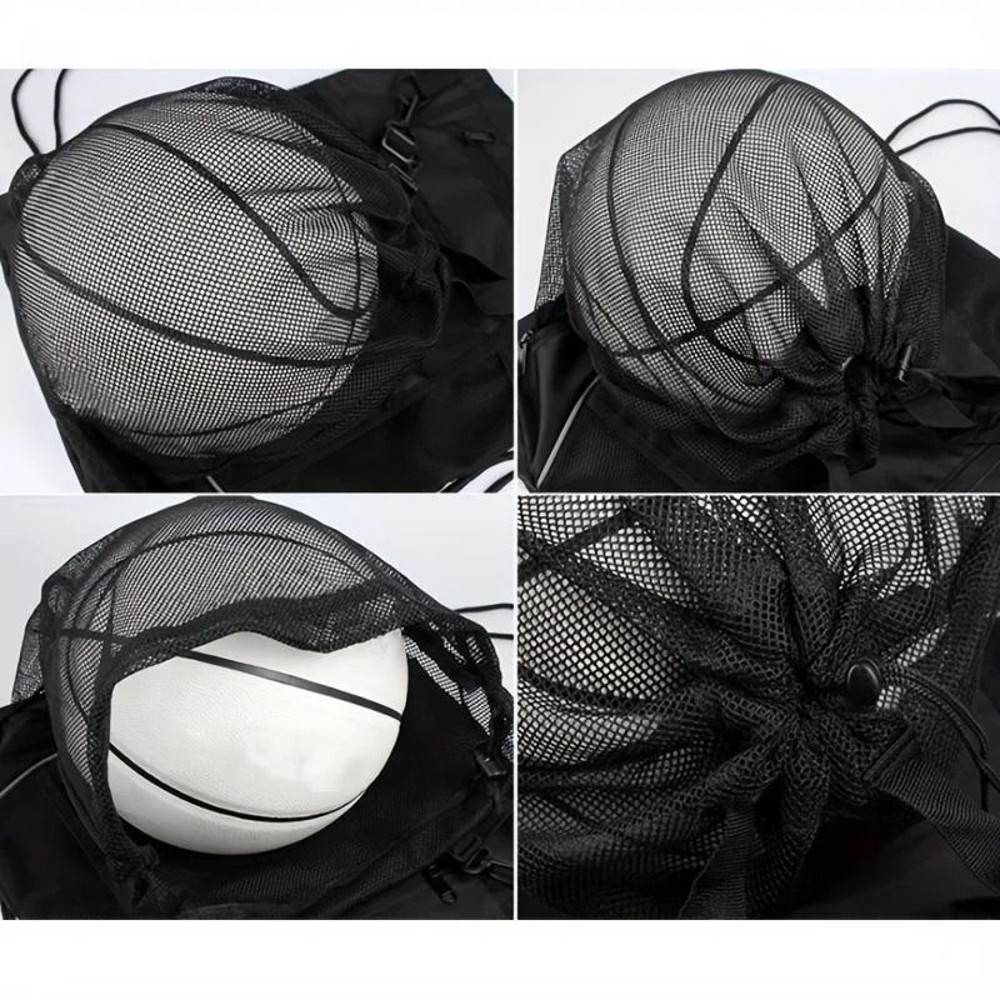 Portable Mesh Sports Ball Storage Backpack 5