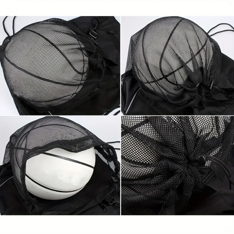 Portable Mesh Sports Ball Storage Backpack 5