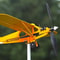 Creative Metal Airplane Weather Vane Garden Windmill 5