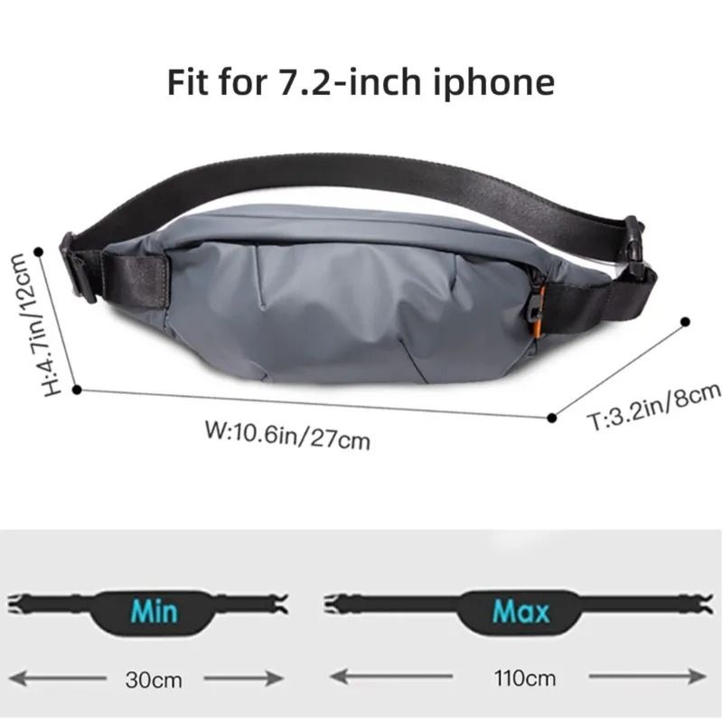 Multifunctional Waterproof Waist Bag For Travel And Sports 5