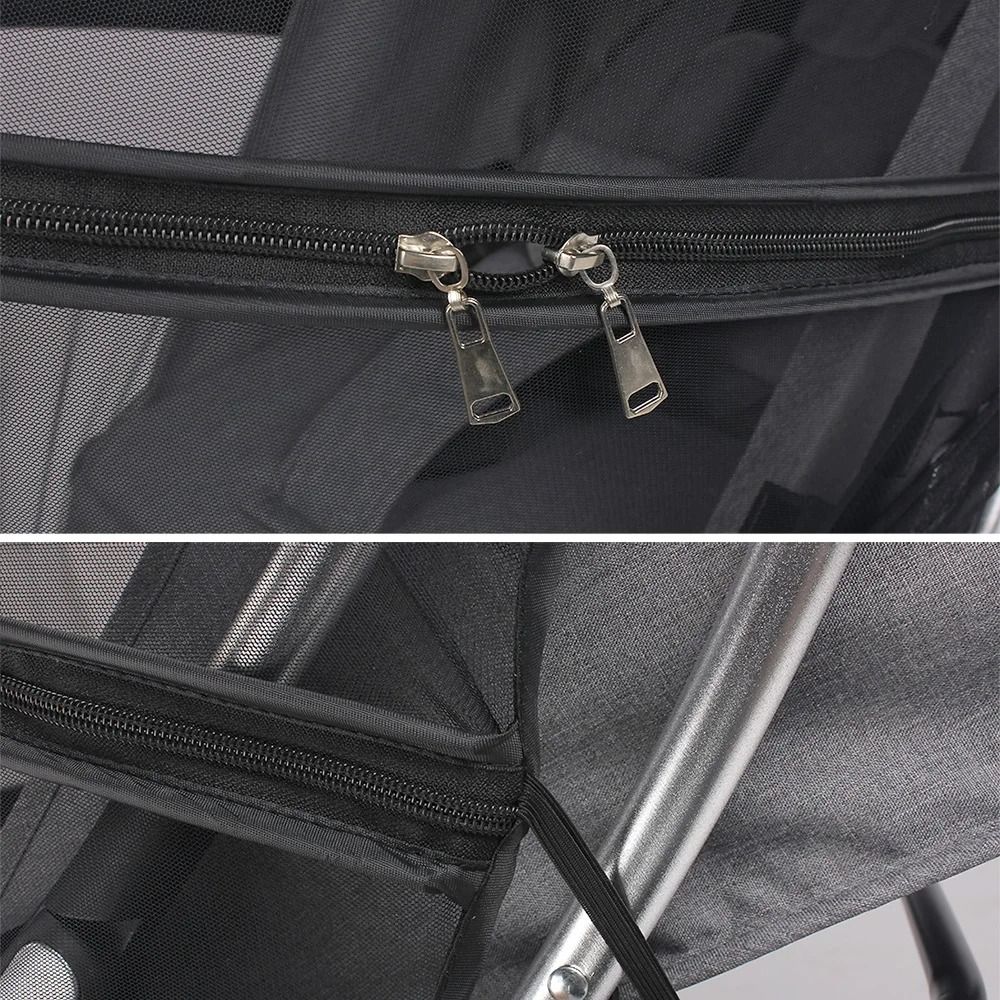 Universal Baby Stroller Mosquito Net With Zipper 3