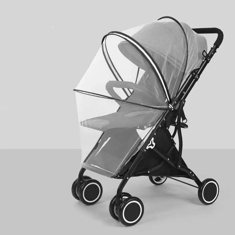 Universal Baby Stroller Mosquito Net With Zipper 6