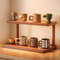 2Tier Wooden Countertop Storage Rack Organizer 0