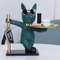 French Bulldog Resin Tray Sculpture For Modern Home Decor 9