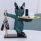French Bulldog Resin Tray Sculpture For Modern Home Decor 9