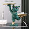 French Bulldog Resin Tray Sculpture For Modern Home Decor 12