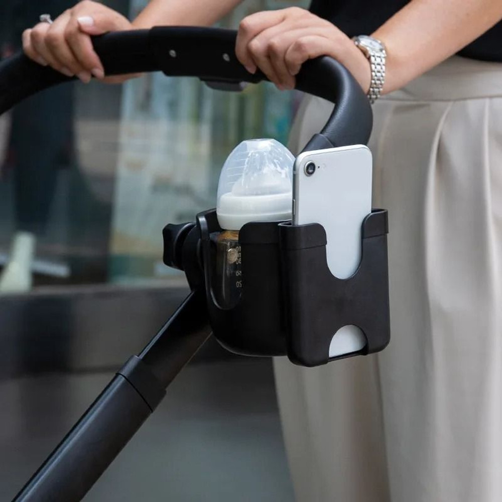 Universal Stroller Cup And Phone Holder With 360 Rotation 0