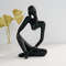 Colorful Graffiti Thinker Sculpture  Abstract Resin Art Statue For Home And Office 6