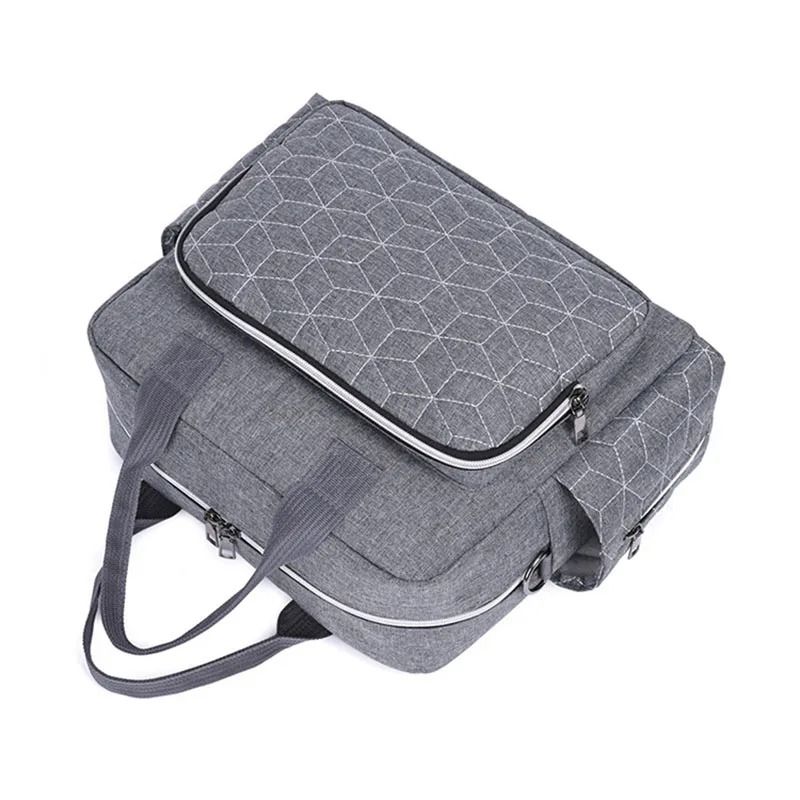 Waterproof LargeCapacity Diaper Bag For Moms  Multifunctional Travel Maternity Tote 3
