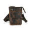 Genuine Leather Vintage Mens Waist Bag  MultiFunction Crossbody Belt Pouch With Split Hook 6