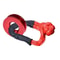 Synthetic Soft Tow Rope With Protective Sleeve 55000 LBS Recovery Shackle For Jeep Truck SUV 7