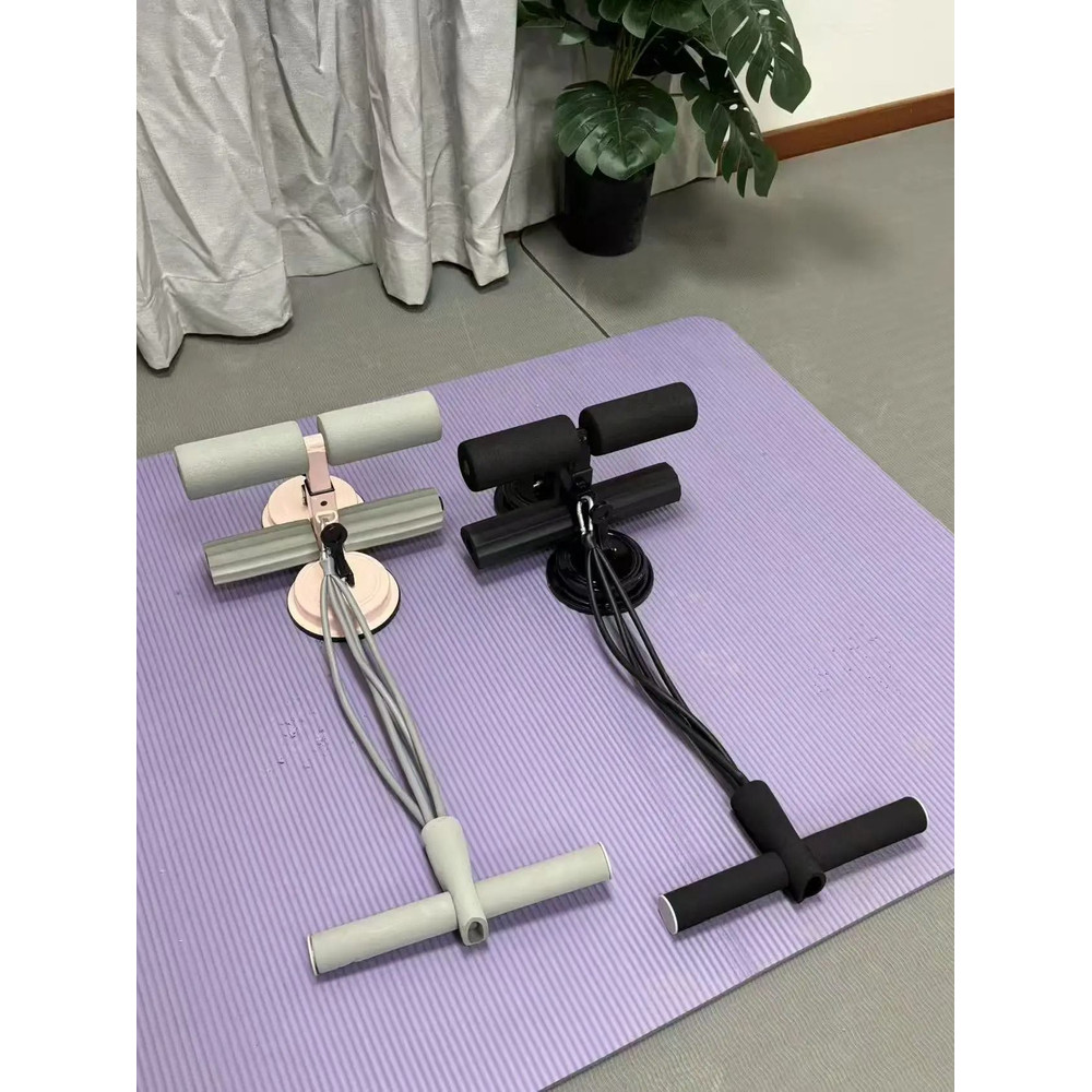 SitUp Assist With Dual Suction Base Adjustable Abdominal Training Device For Home Fitness And Core 6