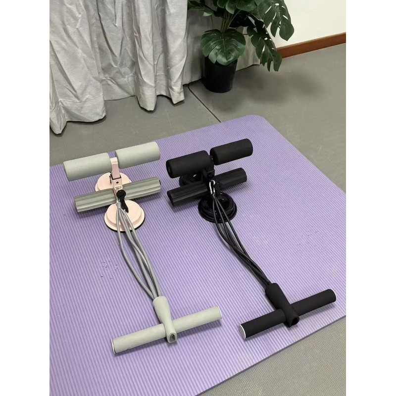 SitUp Assist With Dual Suction Base Adjustable Abdominal Training Device For Home Fitness And Core 6