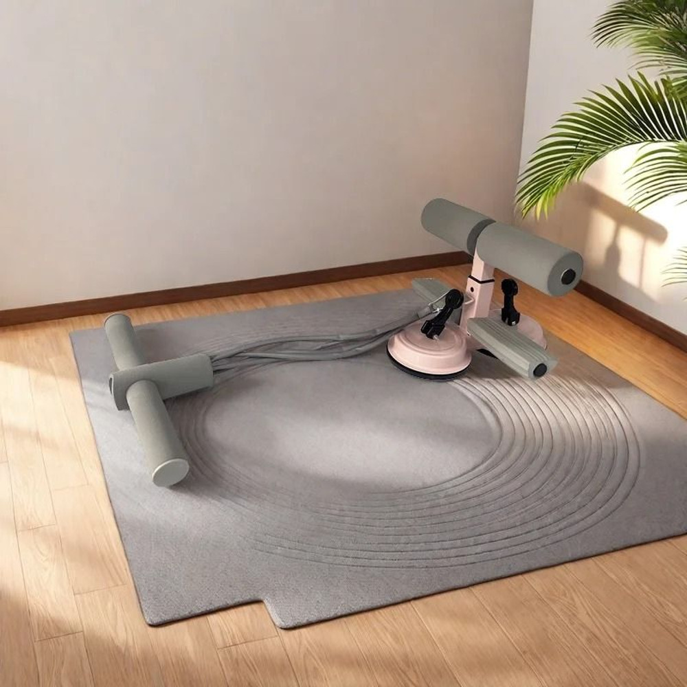 SitUp Assist With Dual Suction Base Adjustable Abdominal Training Device For Home Fitness And Core 8