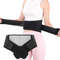 Adjustable Magnetic Back Support Belt  Breathable SelfWarming Lumbar Brace For Pain Relief And Post 0
