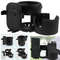 3in1 Universal Stroller Cup Holder With 360 Rotating Phone Mount  Double Bottle Organizer For Baby  1