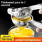 Manual Lemon Juicer Press HeavyDuty Handheld Citrus Squeezer For Kitchen Multifunctional Lemon And 3