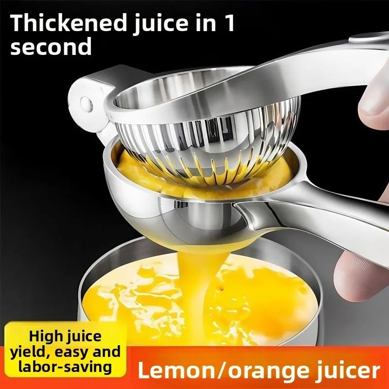 Manual Lemon Juicer Press HeavyDuty Handheld Citrus Squeezer For Kitchen Multifunctional Lemon And 3
