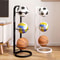 Indoor Basketball Storage Rack Carbon Steel Ball Holder For Basketball Football And Volleyball Org 2