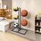 Indoor Basketball Storage Rack Carbon Steel Ball Holder For Basketball Football And Volleyball Org 5