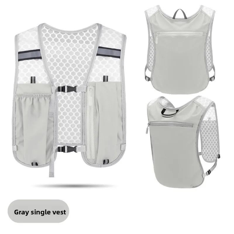 Reflective Night Running Backpack Lightweight Waterproof Running Vest 6