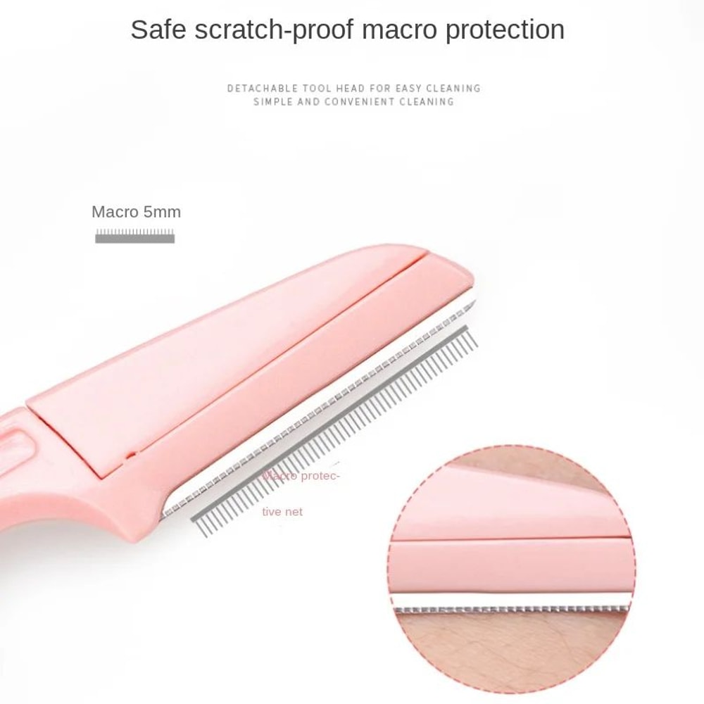 Safe Folding Ladies Face Shaver 4