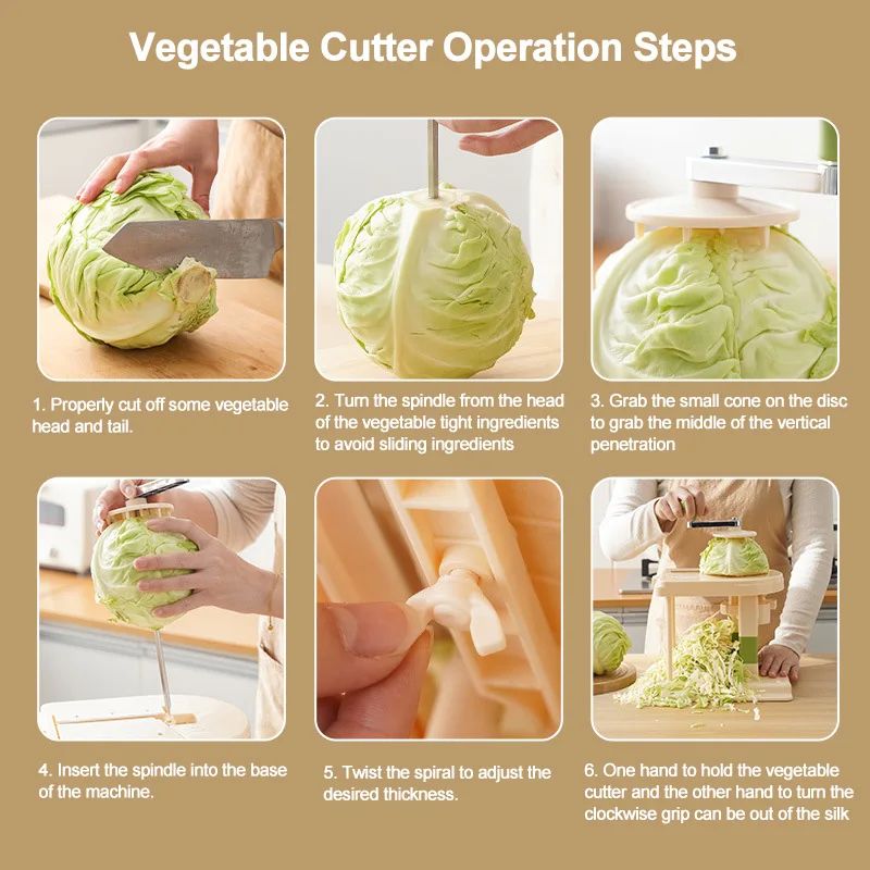 Cabbage Shredder Vegetable Peeler Cutter 4