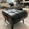 Oil And Wax Leather Footstool Multifunctional Low Stool For Living Room And Bedroom 5