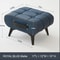 Oil And Wax Leather Footstool Multifunctional Low Stool For Living Room And Bedroom 7