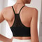 Bohemian Style Camisole Wireless Sports Bra Seamless Knit Medium Support 2