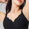 Knitted Full Cup Bra With Cutout Details And Soft Padding Warm Nylon Spandex Fabric 6