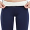 Velvet Winter Warm Leggings High Waist Thick Solid Color Pants For Women 3