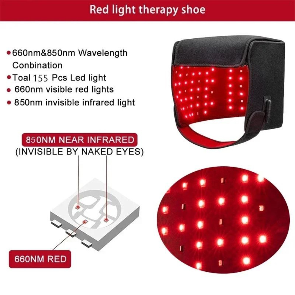 Red Light Therapy Cap  Infrared Hair Regrowth Hat For Thinning Hair Hair Loss Prevention Stress Rel 3