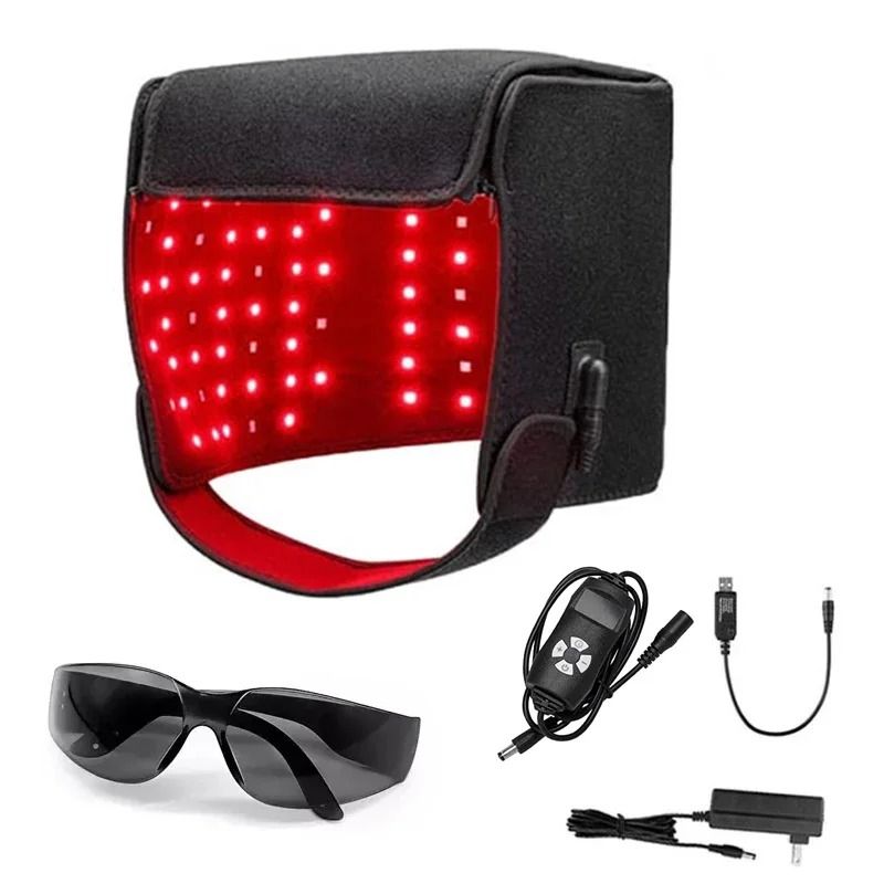 Red Light Therapy Cap  Infrared Hair Regrowth Hat For Thinning Hair Hair Loss Prevention Stress Rel 6