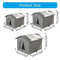 Four Seasons Outdoor Cat House  Waterproof Windproof Thermal Shelter For Cats And Small Dogs 6