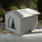 Four Seasons Outdoor Cat House  Waterproof Windproof Thermal Shelter For Cats And Small Dogs 7