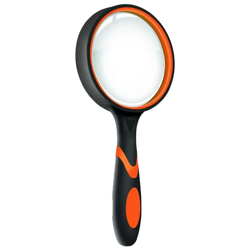 Handheld Magnifying Glass  10x NonSlip Shatterproof Magnifier For Reading Exploration And Senior Vi 7