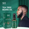 Mens Tea Tree Beard Growth Oil FastActing Thickening Serum For Fuller Softer And Healthier Beards 1