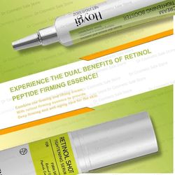 korean retinol wrinkle remover cream – tightening and firming anti-aging serum for fine lines, pore care, and deep moist