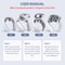 Wireless TENS Pulse Neck And Shoulder Massager Smart Cervical Heating Device For Pain Relief Muscl 5