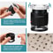 30X LED UV Pocket Magnifier With Scale Adjustable Focus Illuminated Loupe For Jewelry Coins And Re 4