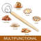 Stainless Steel Danish Dough Whisk With Wooden Handle  Artisan Bread And Pastry Mixer For Effortles 3